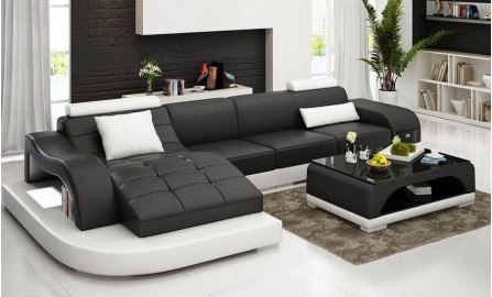 Horus - Leather Sofa Lounge Set